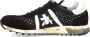 Premiata Zwarte Lucy Sneakers met Geperforeerd Detail Black Dames - Thumbnail 3