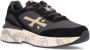 PREMIATA Lage Sneakers Dames Moerun-d Maat: 38 Materiaal: Suède Kleur: Zwart - Thumbnail 4