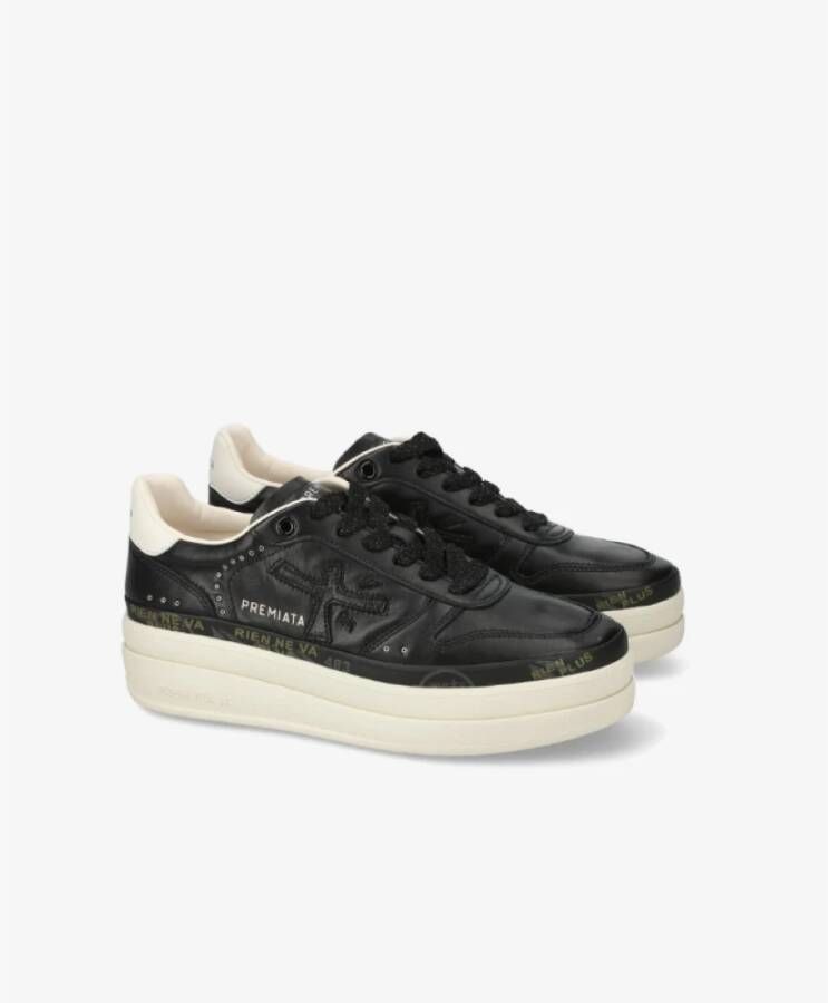 Premiata Zwarte Micol Sneakers
