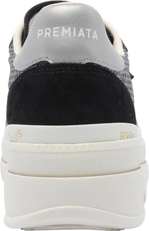 Premiata Zwarte Platform Sneakers