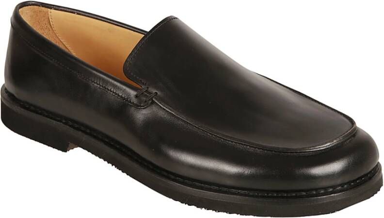 Premiata Zwarte platte schoenen Black Heren