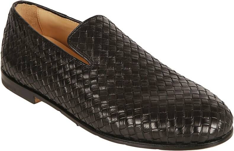 Premiata Zwarte platte schoenen Elegant stijl Black Heren