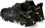 Premiata Zwarte Platte Schoenen met Kruisdesign Black Heren - Thumbnail 4