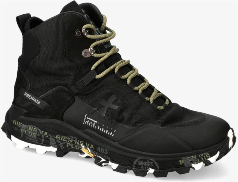 Premiata Saintcross Boot Black Heren