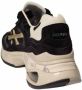 Premiata Low-Top Sneakers Baskets Sharky D Nylon Suu00E8de cuir Satin Noir in zwart - Thumbnail 4