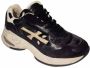 Premiata Low-Top Sneakers Baskets Sharky D Nylon Suu00E8de cuir Satin Noir in zwart - Thumbnail 5