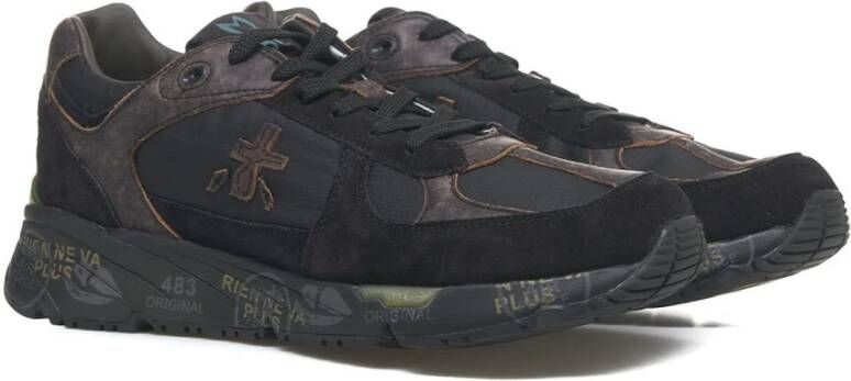 Premiata Zwarte Sneakers Aw24 Black Heren