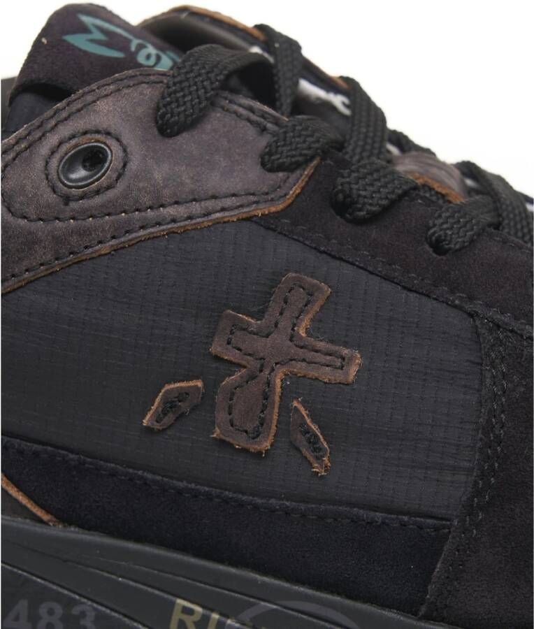 Premiata Zwarte Sneakers Aw24 Black Heren