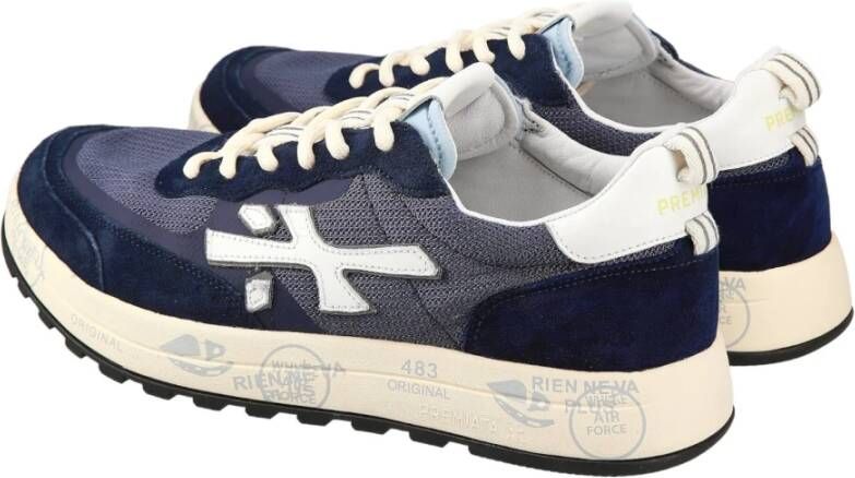 Premiata Zwarte Sneakers Black Heren