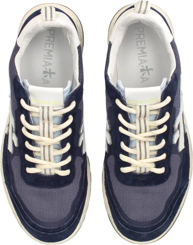 Premiata Zwarte Sneakers Black Heren