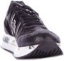 Premiata Kwaliteitslederen sneakers met glamoureuze details Black Dames - Thumbnail 13