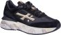 PREMIATA Lage Sneakers Dames Moerun-d Maat: 38 Materiaal: Suède Kleur: Zwart - Thumbnail 3