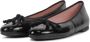 Pretty Ballerinas Zwarte Leren Ballerina met Katoenen Strik Black Dames - Thumbnail 2