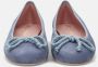 Pretty Ballerinas Denim Angelis Damesschoenen Ss24 Blue Dames - Thumbnail 5
