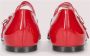 Pretty Ballerinas Dames Patent Leren Ballet Flats Red Dames - Thumbnail 4