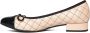 Pretty Ballerinas Nude en Zwarte Leren Ballerina`s - Thumbnail 2