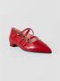 Pretty Ballerinas Rode Lakleren Ballet Flats Red Dames - Thumbnail 2