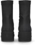Pretty Ballerinas Stijlvolle ronde neus Lycra laars Zwart Dames - Thumbnail 3