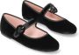 Pretty Ballerinas Zwarte Ballerinas met Verstelbare Band Black Dames - Thumbnail 2