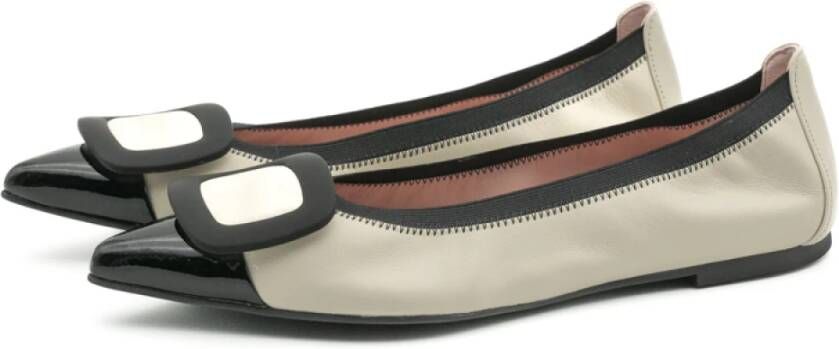 Pretty Ballerinas Zwarte Shade Dames Ballet Flats White Dames