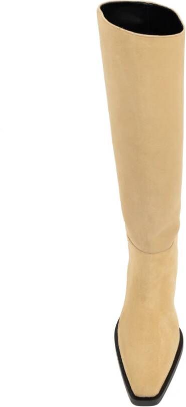 Proenza Schouler Laarzen met hak Bronco Beige Dames