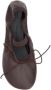Proenza Schouler Leren Ballerina Flats Strik Detail - Thumbnail 2