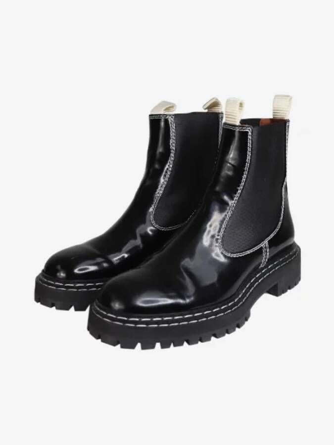 Proenza Schouler Pre-owned Leather boots Black Dames