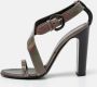 Proenza Schouler Pre-owned Leather sandals Gray Dames - Thumbnail 2