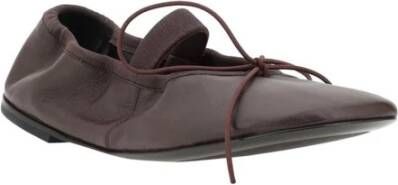 Proenza Schouler Strik Ballerina's met Elastische Band Brown Dames