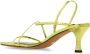 Proenza Schouler Vierkante sandalen met bandjes en hakken Yellow Dames - Thumbnail 5