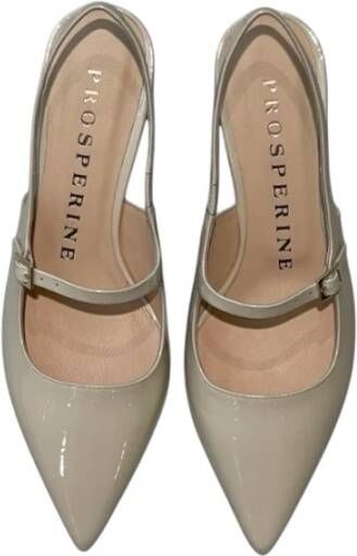Prosperine Crème Slingback Mary Jane Hakken