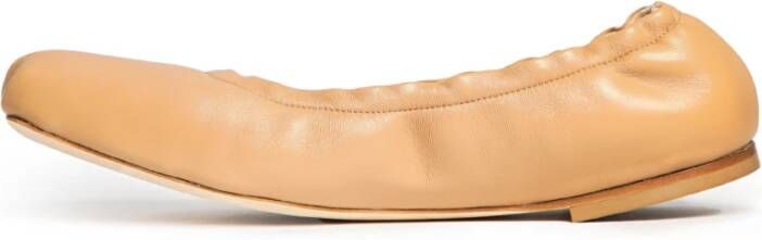 Prosperine Elastische Nappa Ballerina Schoenen