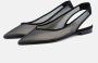 Prosperine Elegante Zwarte Ballet Flats Black Dames - Thumbnail 2