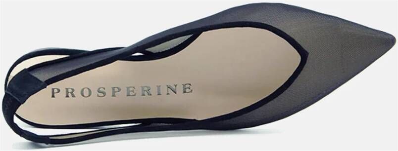 Prosperine Elegante Zwarte Ballet Flats Black Dames