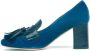 Prosperine Fluwelen Loafer met Kwastjes - Thumbnail 2