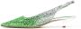 Prosperine Glitter Bicolor Leren Pumps Green Dames - Thumbnail 3