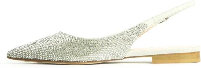 Prosperine Kristallen ballerina met hielband