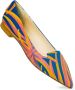 Prosperine Loafer met Palmprint Stof Multicolor Dames - Thumbnail 2