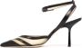 Prosperine Mesh en Nappa Hakken Multicolor Dames - Thumbnail 3