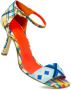 Prosperine Multicolor Enkelband met 8 cm Hak Multicolor Dames - Thumbnail 2