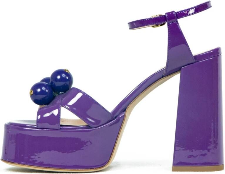 Prosperine Plateau sandaal voor vrouwen Purple Dames