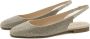 Prosperine Platina kristal platte schoenen - Thumbnail 2