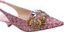 Prosperine Ulrika Slingback Hakken Multicolor Dames - Thumbnail 7