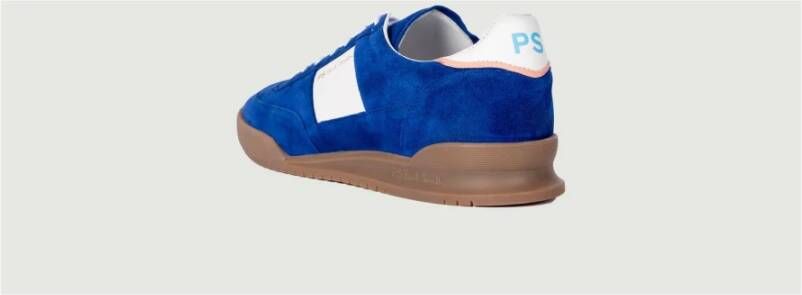 PS By Paul Smith Blauwe Leren Dover Sneakers Blue Heren