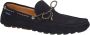 PS By Paul Smith Blauwe Suède Loafers Moccasins Ss23 Blue Heren - Thumbnail 3