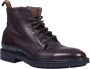 PS By Paul Smith Bruine enkellaarzen met multicolor detail Brown Heren - Thumbnail 2