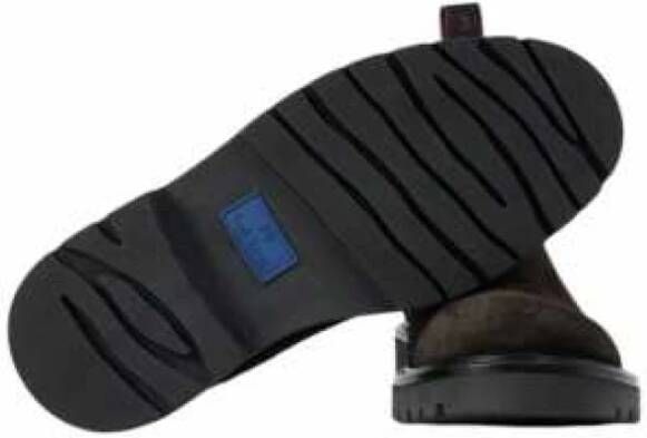 PS By Paul Smith Choco Suède Chelsea Laarzen Xenon
