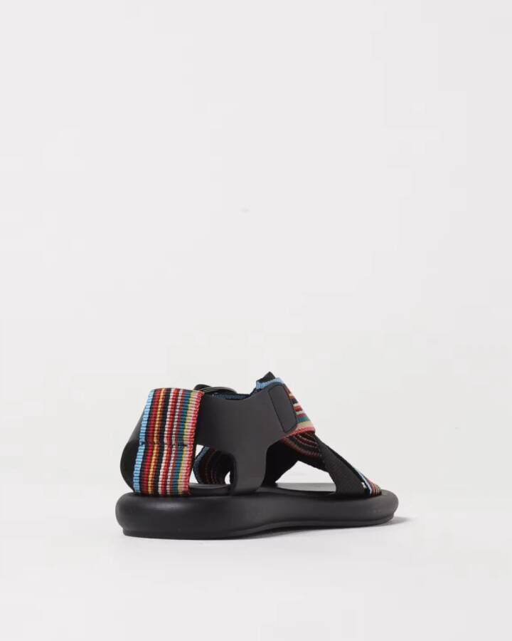 PS By Paul Smith Citrus platte sandaal met Signature Stripe