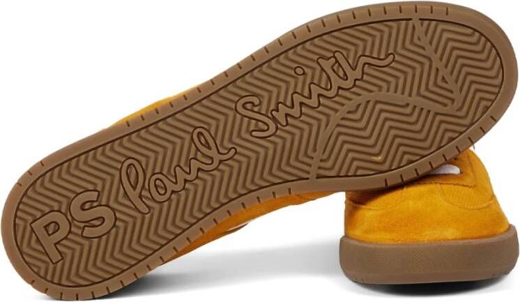 PS By Paul Smith Gele Suède Vetersneakers
