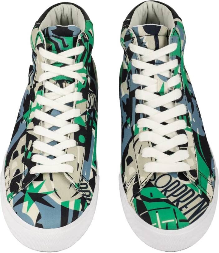 PS By Paul Smith Groene Glory Sneakers Multicolor Heren